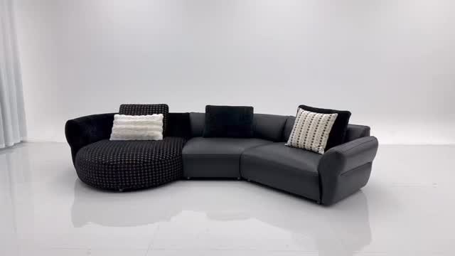 Onyx Curved Sectional