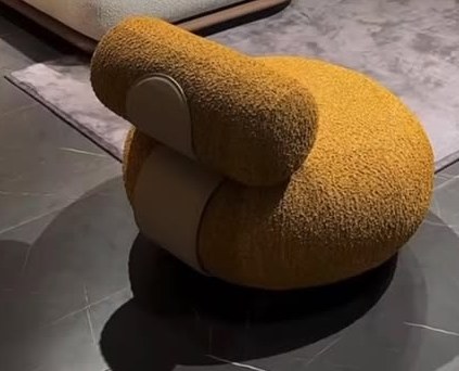 Sculptural Lounge Chair